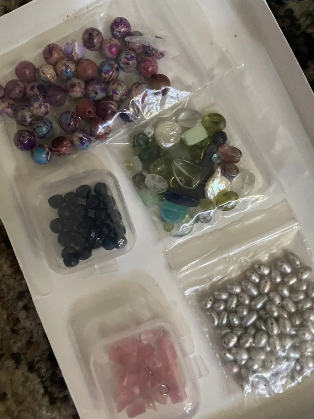 🖤5/$25 beads real pearl gemstone